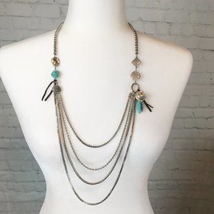 American Eagle Southwest Style layered Necklace